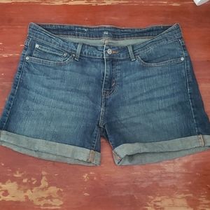 Levi's denim shorts